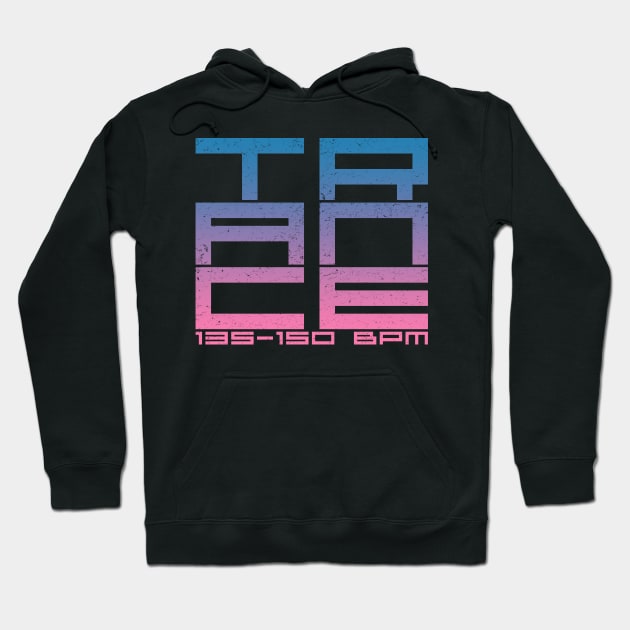 Trance 135-150 BPM EDM Dance Music Hoodie by k85tees